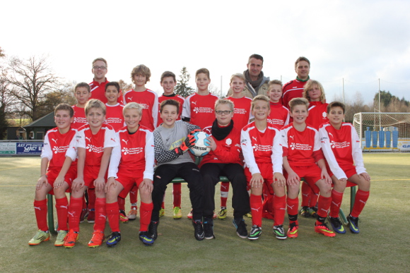 U12 TSV Weisstal mit Sponsor  Saison 2014-15
